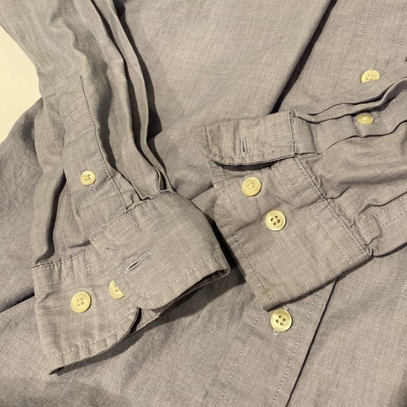 Gap Pale Lavender Dress Shirt - Picture 7 of 8